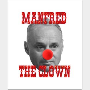 Manfred The Clown Posters and Art